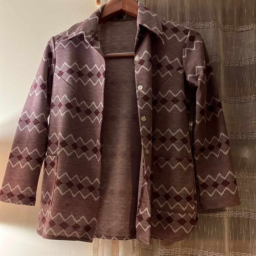 Purple shacket